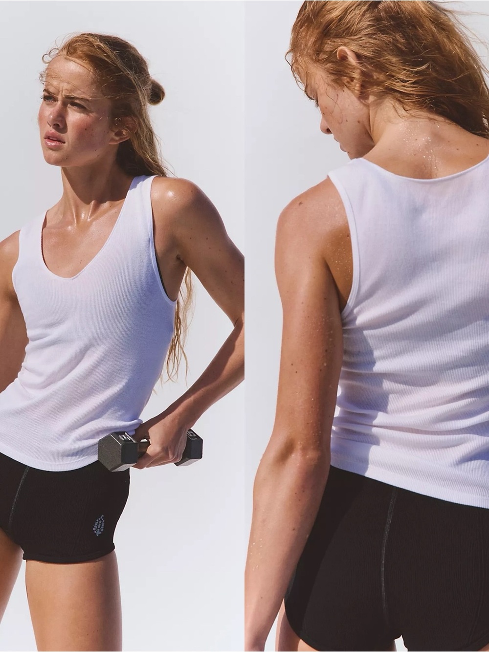 NWT- FP Movement X Hanes Ribbed Tank